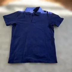 UNIQLO ポロシャツ Mサイズ　杢ネイビー