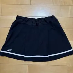 バボラテニススコートOサイズ　ブラック