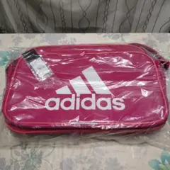 adidas エナメルバッグ