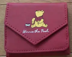 くまのプーさん　ミニ財布　三つ折り　プライズ品