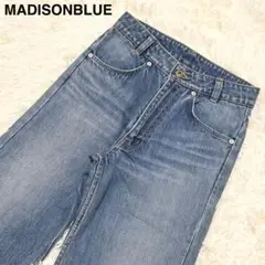 マディソンブルー デニムパンツ フレア ワイド 01(S)