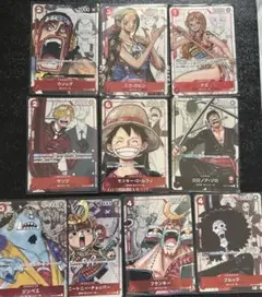 ワンピースカード　麦わらの一味
