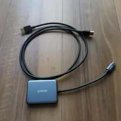ANKER USB-C HDMI変換アダプター 2ポート HDMIケーブル付き