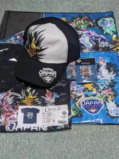 ポケモンジャパンチャンピオンシップス　PJCS2025ＴシャツMサイズキャップ ジャパンチャンピオンシップスPJCS2025 上位入賞者限定Tシャツ