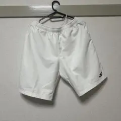 YONEX ホワイト ショートパンツ L