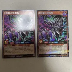【本日限り】真紅眼の冥飛龍 シークレット2枚
