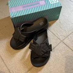 ⭐️値下げ⭐️ZAXY サンダル ブラック united arrows