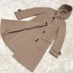 美品✨ドゥロワー ウール ダッフル コート ロング 36 キャメル