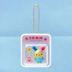 ミニチュアパッケージチャーム　サンリオ　ウサハナ