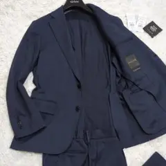 極美品 マッキントッシュ FLEX JERSEY ジャガードグレンチェックスーツ