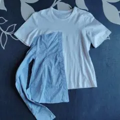 リメイク風半袖Tシャツ、未使用