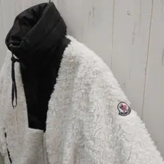 MONCLER モンクレール フェイクファー ジップアップジャケット