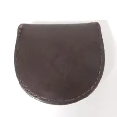 Q098　ダークブラウンレザーコインケース