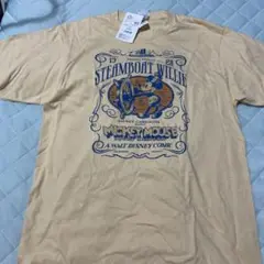 新品タグ付き　ディズニー100 蒸気船ウィリー　ミッキーTシャツ