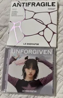 LE SSERAFIM ANTIFRAGILE UNFORGIVEN セット