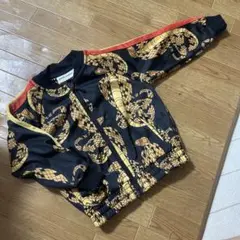 mini rodini 蛇柄 ジップアップジャケット
