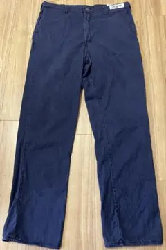 workrite ワークパンツ　40インチ　ネイビー　バギー　ワイド　メキシコ製