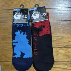 ゴジラ-1.0 メンズソックス2足