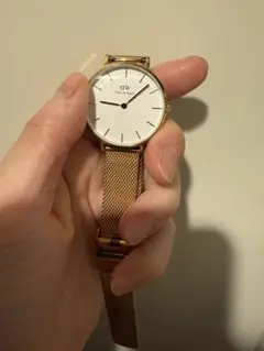 DW ゴールドメッシュ 腕時計