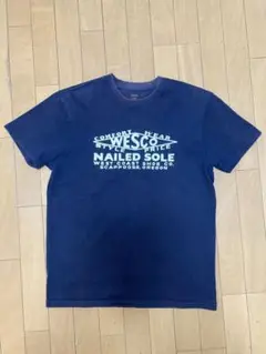WESCO Dehen ボックス Tシャツ L ネイビー ヘビーウエイト