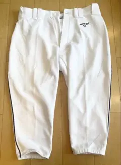 Mizuno ホワイト ショートフィットパンツ