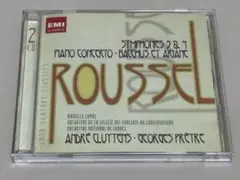 ２CD◇ルーセル：交響曲集、ピアノ協奏曲、バッカスとアリアーヌ　S22M