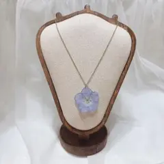 【どこでも成功】ネモフィラネックレス