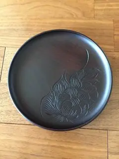 日光彫の菓子皿