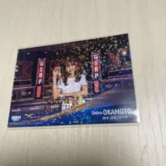 直筆サイン　岡本詩菜 BBM infinity 2024 ポーカー 岡本詩菜 直筆サイン 46/90