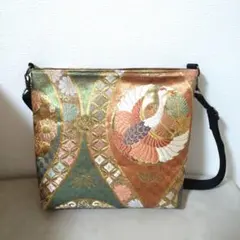 354　着物　帯　リメイク　ショルダー　バッグ