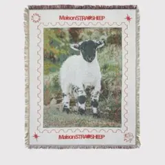 Maisonstraysheep ブランケット　ラグ