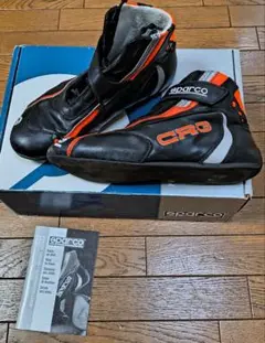 SparcoCRGレーシングカートワークスシューズ 中古サイズ39 24.5cm