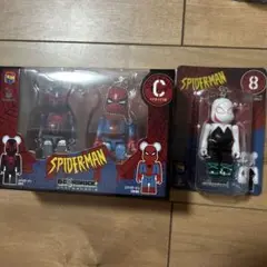 ベアブリック スパイダーマン 3体セット