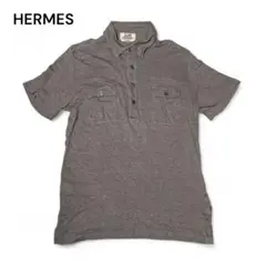 HERMES エルメス ポケット ポロシャツ M