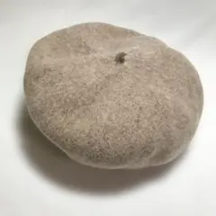 ベレー帽　グレー色