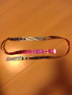 NEWS　LIVETOUR　2025 変身　銀テープ