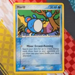 良品マリル Marill 英語版 EX Team Rocket Returns
