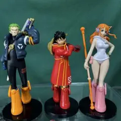 ワンピース ルフィ ゾロ ナミ 3体セット‼️ エッグヘッド
