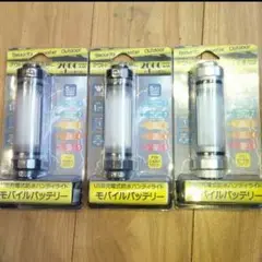 USB充電式防水ハンディライト 3点セット