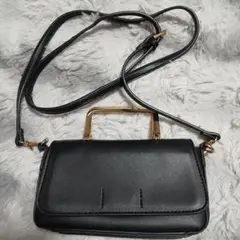 【極美品】BEAMSLIGHTS ショルダーバッグレザー黒