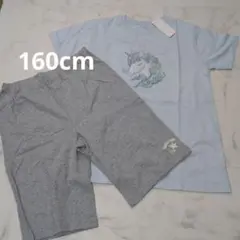 ユニコーンプリント160cmパジャマセット