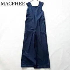 2188Z マカフィー 現行販売中 コットントリコットサロペット 24SS 綿混
