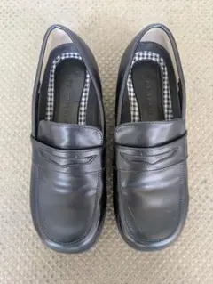 ブラックローファー 21.5〜22.0cm