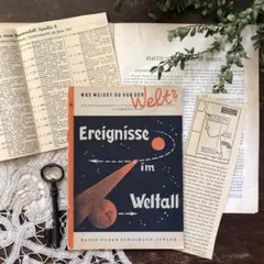1940年代 ドイツの科学の小冊子8 ヴィンテージ 洋書 古書