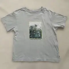 【GU 】花柄プリントTシャツ　140㎝