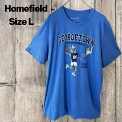 Homefield　GEORGETOWN ジョージタウン 半袖Tシャツ　L
