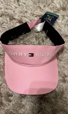 TOMMY HILFIGER ピンク バイザー 56cm 新品タグ付き未使用