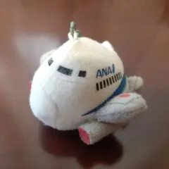 ANA 全日空 飛行機 マスコット キーホルダー