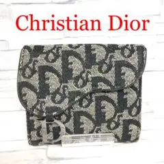 C 11 Christian Dior ディオール 折り財布 ジャガードデニム