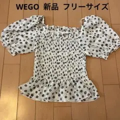 WEGO 新品 パフスリーブ チュニック F ブラウス